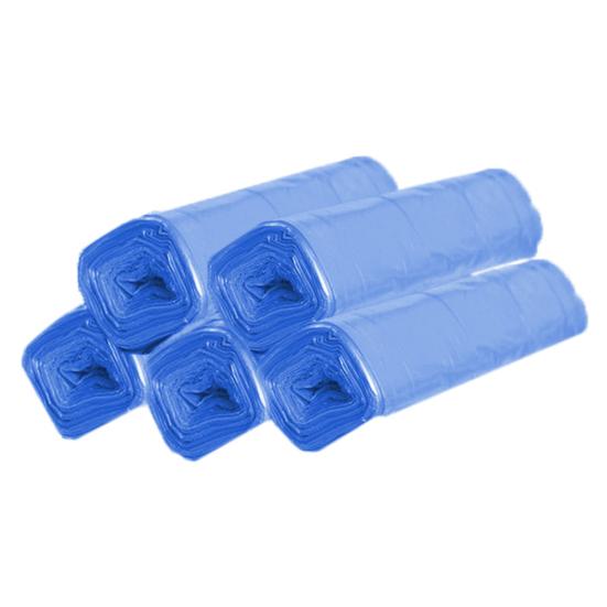 100Pcs 5 Rolls Point Break-Style Thicken Household Garbage Waste Trash Bags