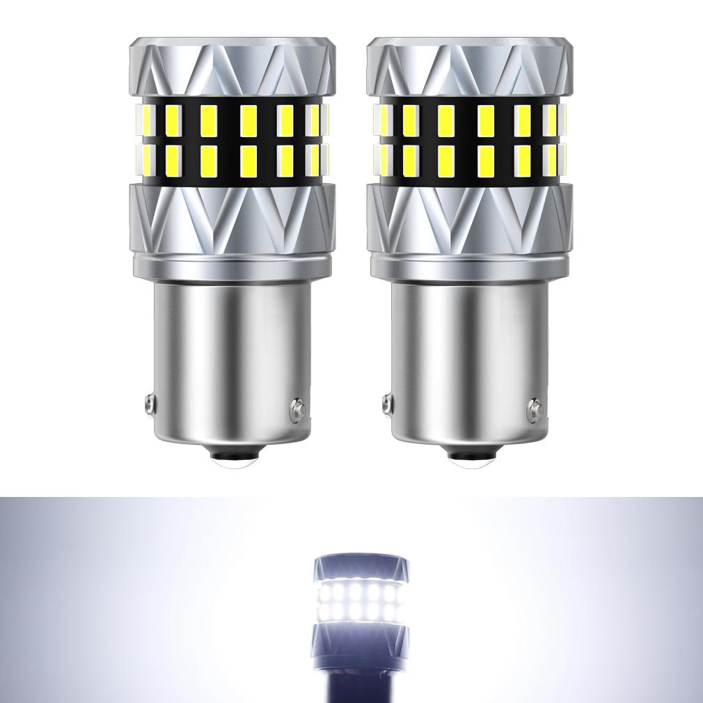 2 шт. P21W Led 1156 BA15S PY21W BAU15S BAY15D P21/5W 1157 Светодиодные лампы T20 7440 W21W WY21W 7443 W21/5W 42SMD Автомобильный указатель поворота Задний тормоз Авто лампа