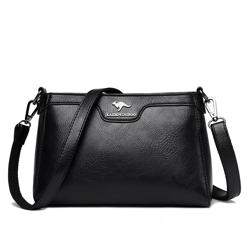 Crossbody Bag Female Fashion Small Square Bag Single Shoulder Bag Female Middle-aged Mother Bag
