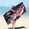 1Pc Owl Warrior Beach Towel Microfiber Beach Towel Thin Absorbent For Beach Swimming Yoga Bath Sports 0917302