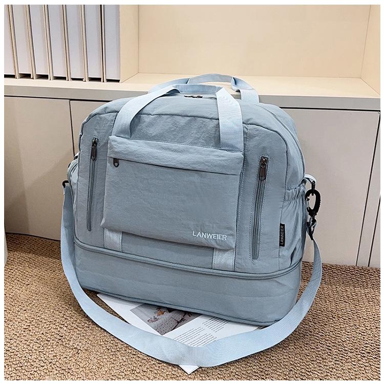 Расширяемая женская легкая сумка для йоги и путешествий – Прочная, повседневная фитнес-сумка для коротких поездок