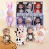 Cross-Border Reborn Doll: Sleeping Girl Princess Mini BJD Toy with Gift Box