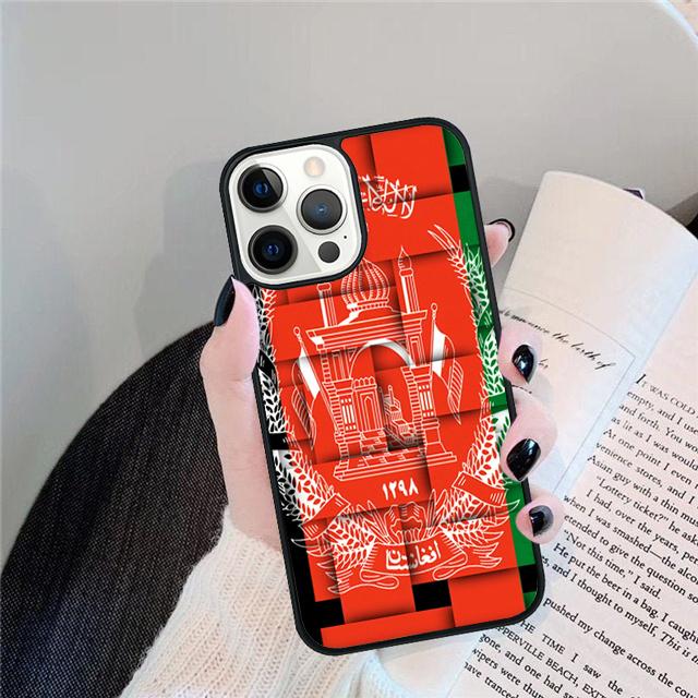 Афганский Афганистан Флаг Свобода Чехол для Телефона для iPhone 17 Air 16 15 14 13 11 12 Pro Max Plus Корпус Coque