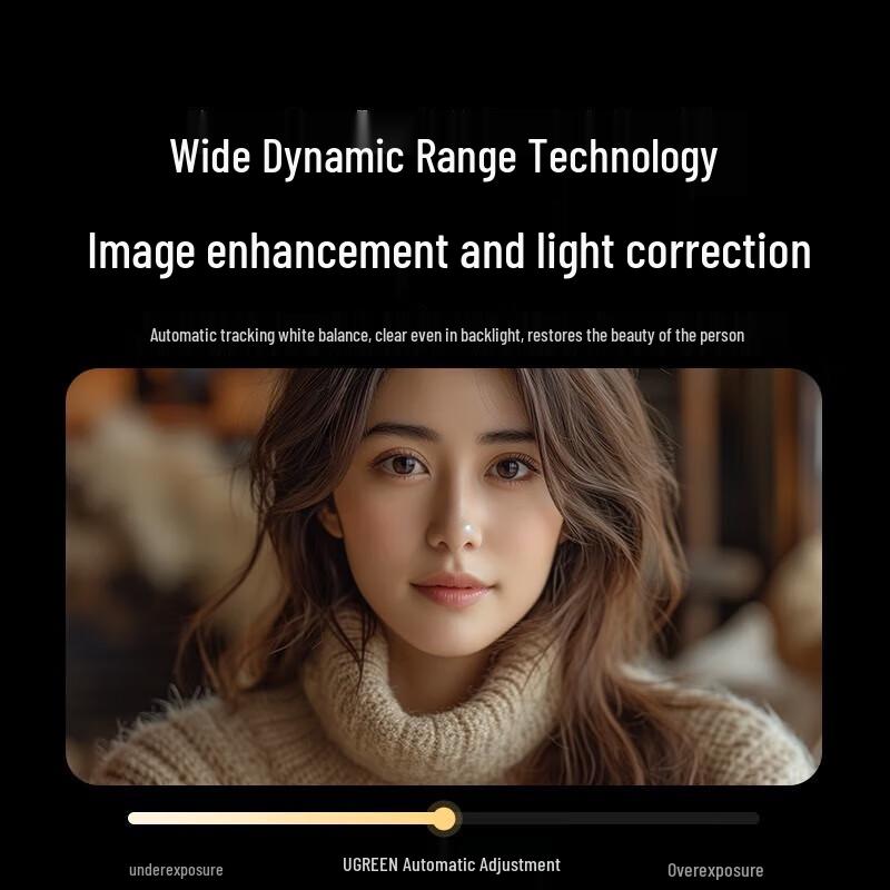 Ugreen CM827 8 Мп 1080p USB 3.0 HD веб-камера с динамиком и двойными микрофонами