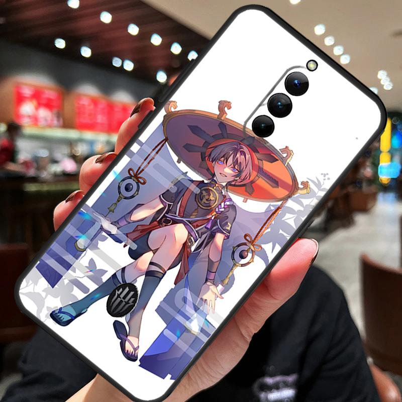 Чехол Scaramouche Genshin Impact для ZTE Nubia Red Magic 10S 10 8 9 8S 9S 11 Pro Plus 5G 6R 6 7 6S 7S Pro 10 Air