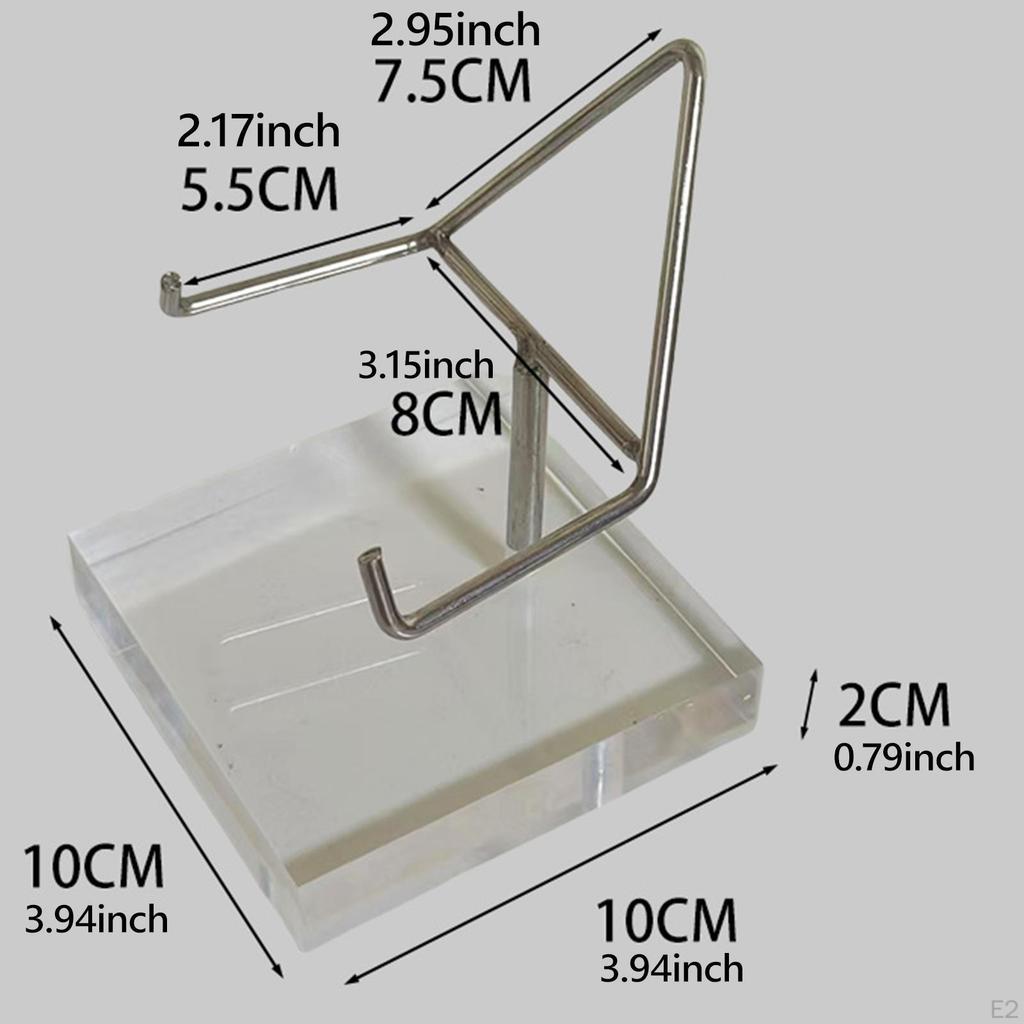 Подставка для дисплея на мольберте из акрила, качающаяся, минеральная скала для кораллов