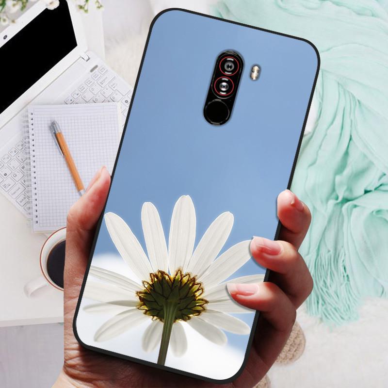 Для xiaomi mi pocophone f1 Чехлы Кот Расписной Мягкий ТПУ Силиконовый Чехол для Телефона Для xiaomi poco F1 Чехол PocofoneF1 Чехол Coque Etui