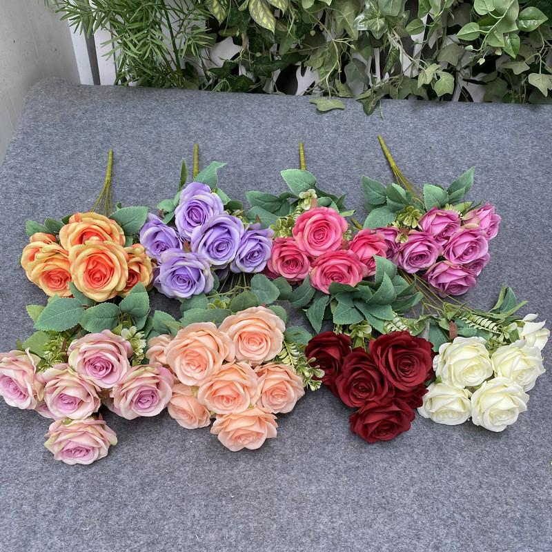 Premium Fake Rose Flowers For Wedding Centerpieces And Room Accents