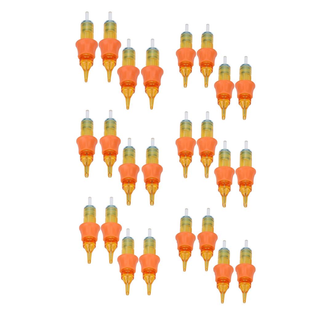 10 шт., игла для тату-картриджа, одноразовая быстрая окраска, гигиеническая ручка для татуировки, иглы для машины