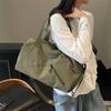Women's Large Capacity Tote Bag Student Class Shoulder Bag Commuter Travel Bag Storage Bag