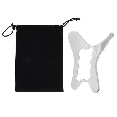 Портативный инструмент Гуаша из нержавеющей стали, массажная доска для скребков для ног, рук, шеи, плеч