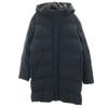 Seamless Down Coat L Navy Men's Used