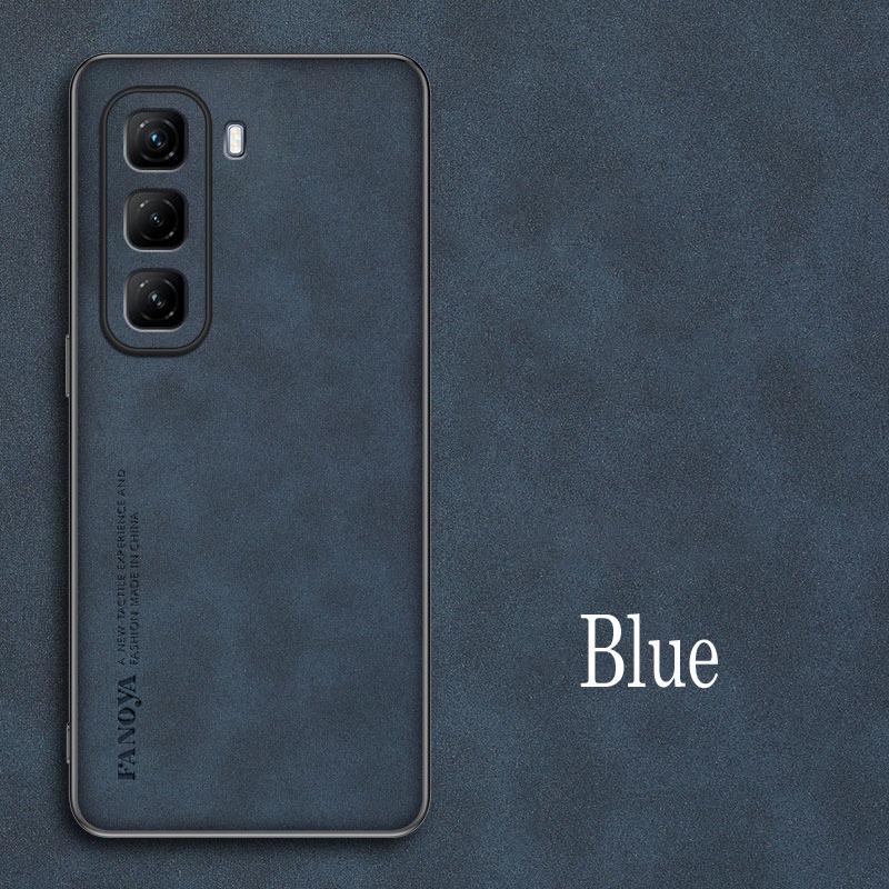 Роскошный противоударный силиконовый чехол из овчины для Infinix Hot 50 40 Hot50 Hot40 Pro Plus 50i 40i HOT50I 4G