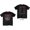 Футболка Guns N' Roses Illusion Tour Черная Новая Унисекс Футболка