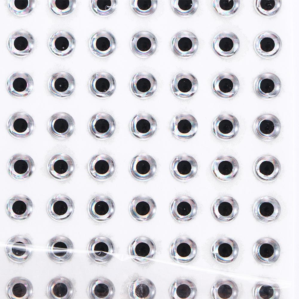 Eyeball Simulation 100pcs/lot Fishing Lure Eyes 3D Fish Eyes DIY Eyes Artificial Fish Eyes