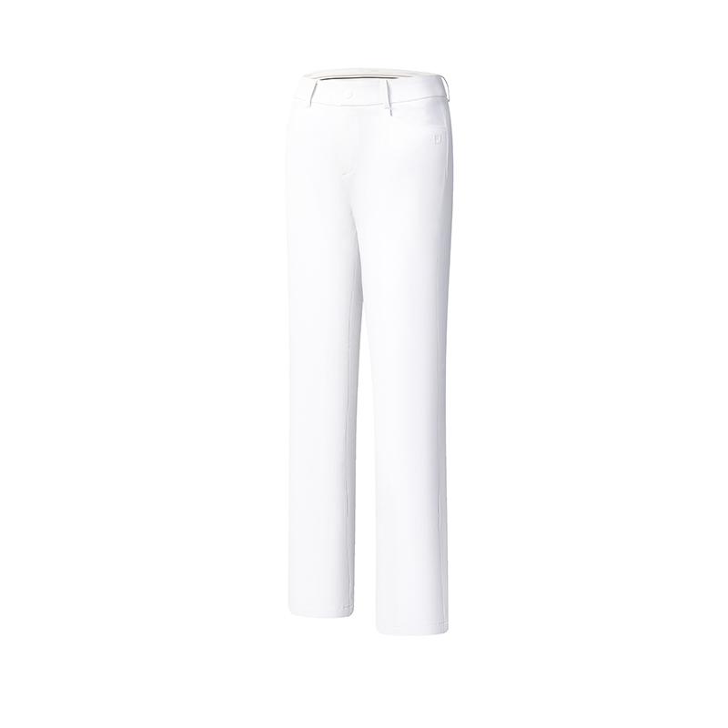 Новые повседневные брюки серии FILA Golf для женщин, цвет нефрит-белый A11W525811F-WT