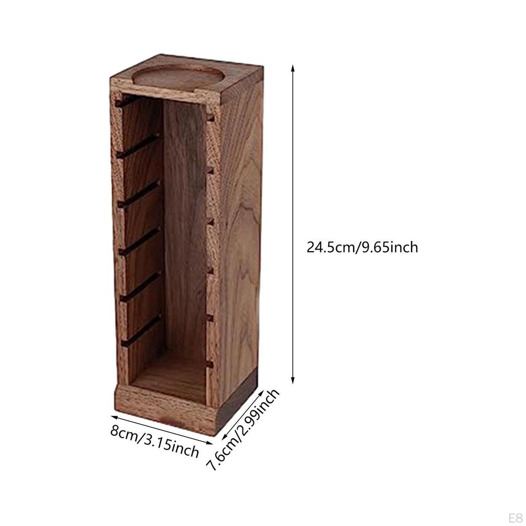 Подставка для кофейной пудры, деревянная, легкая, эспрессо, аксессуары, прочный держатель для фильтровальной корзины