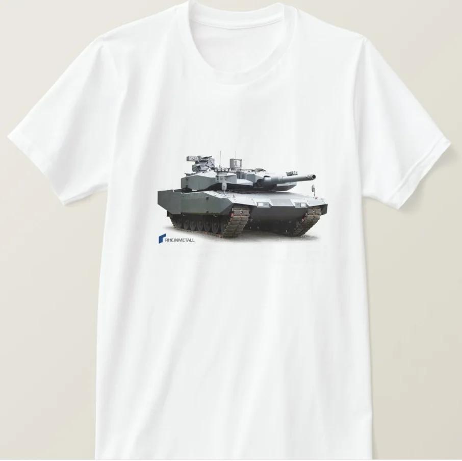 German LEOPARD 2 Revolution Main Battle Tank TShirt Summer Cotton Short Sleeve ONeck Mens T Shirt New S3XL
