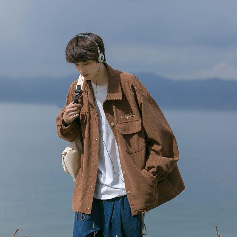 Осенняя мужская куртка в стиле панк, хип-хоп, ретро, ветровка, уличное пальто, верхняя одежда, унисекс, уличная одежда