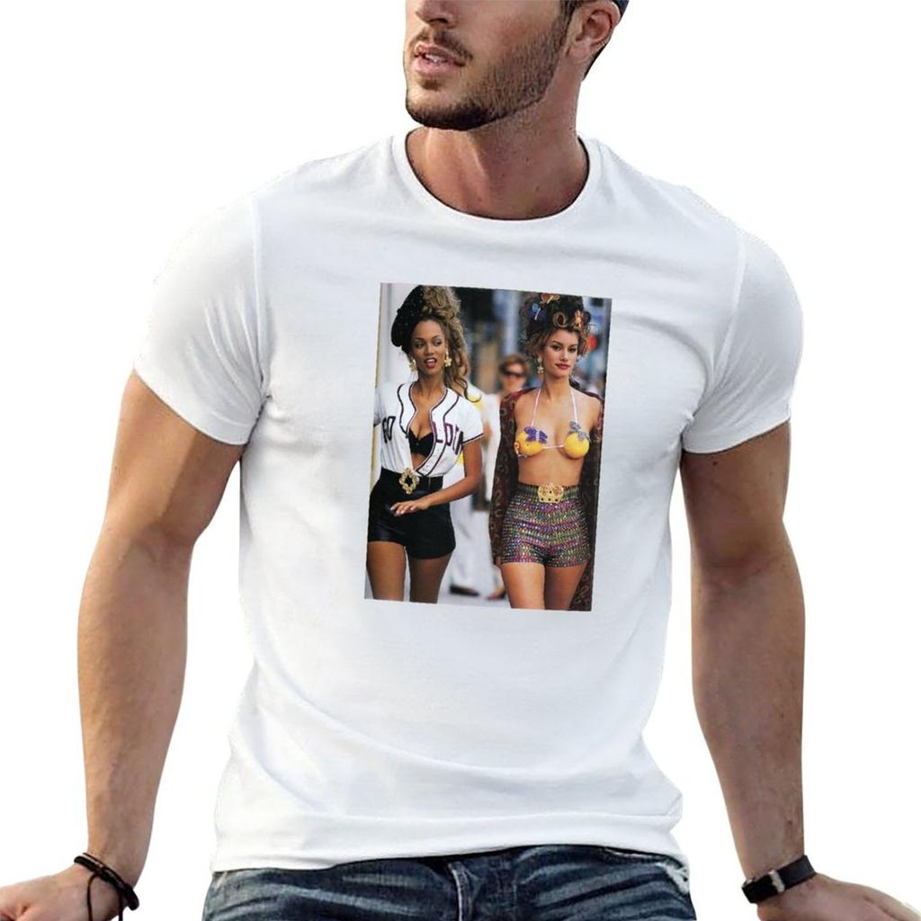 Tyra and Susan March 1993 T-Shirt Casual Loose Fit Summer Tee Shirt