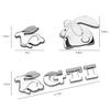 hijk1 1Pcs 3D Metal Car Badge Stickers Logo Decal Accessories For VW GTI Polo Golf Passat Tiguan Arteon Touareg Taigo Caddy Jetta Beet