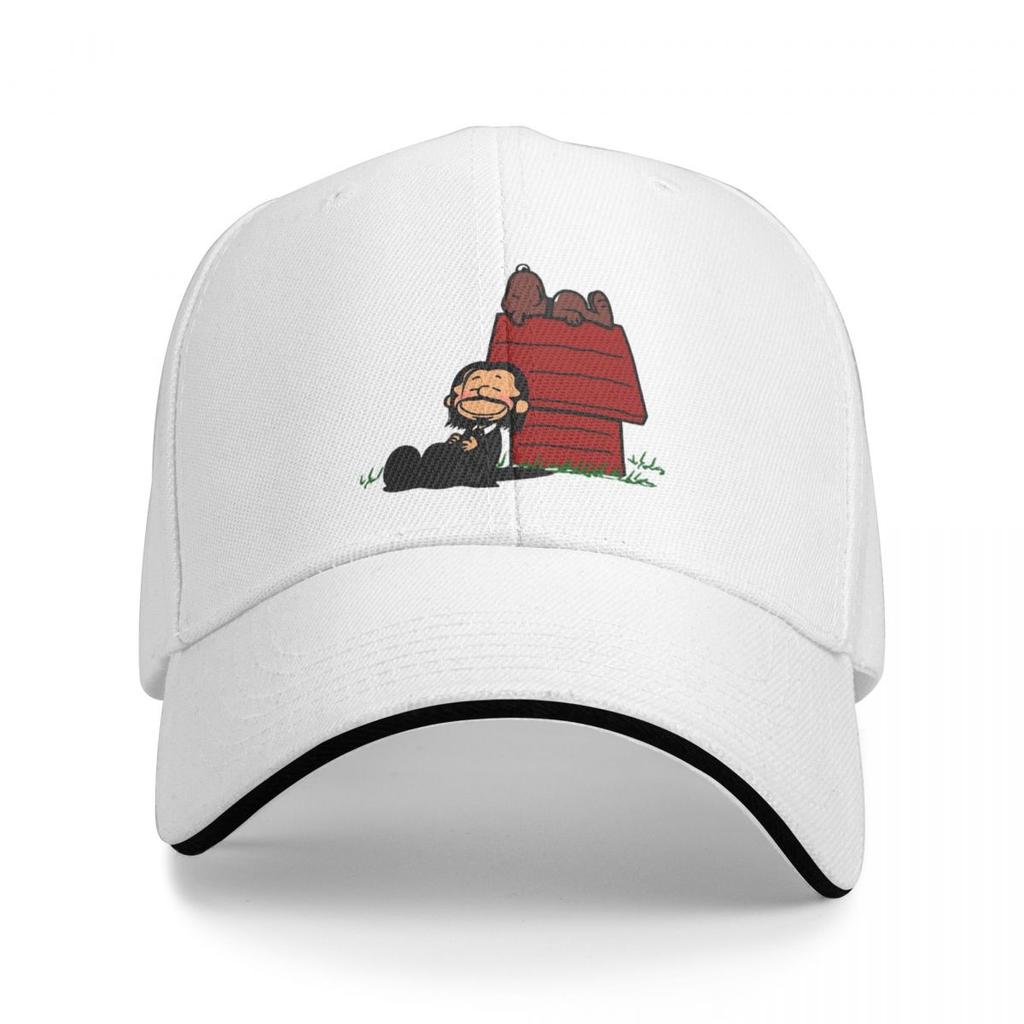 John Wick Baba Yaga Trucker Cap Merch Classic Cute Keanu Wick and Dog Snapback Hat For Unisex Casquette Adjustable