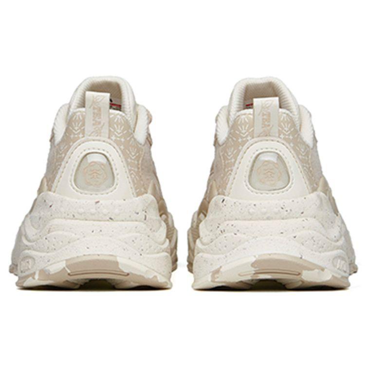 Anta Ткань Millennium из синтетической кожи, амортизирующая, нескользящая, износостойкая, низкая повседневная обувь, женские кроссовки, серо-белые 122228890-7