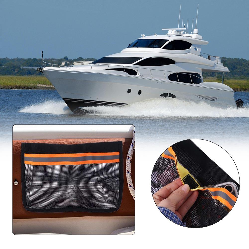 with Reflective Strips Marine Organizers Portable Deck Storage Pouch for Fishing