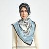 Spring And Summer Satin Long Scarf For Women Sunscreen Shawl Fashionable Beauty Scene Satin Long Scarf Versatile Travel Scarf