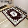 Коврик для дома в европейском стиле, роскошный нескользящий коврик для ванной комнаты, коврик для двери, впитывающий коврик для ванной комнаты