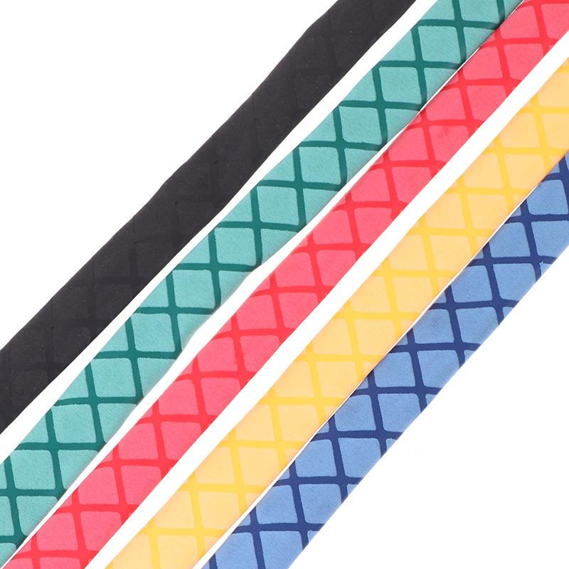 Нескользящая термоусадочная трубка 1 м, водонепроницаемая обертка для рыбалки, чехол для удочки и ракетки