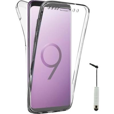Чехол из силикона геля - Samsung - Galaxy S9+ - Защита 360° - Прозрачный - Мини-стилус