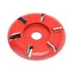 Wood Carving Disc Steel 6 Teeth Wood Cutting Wheel Shaping Disc Angle Grinder Accessories