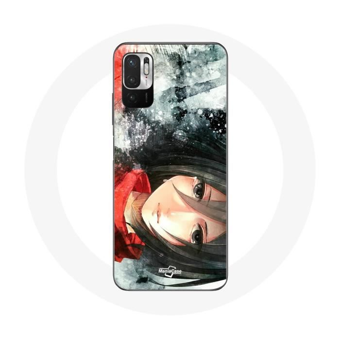 Case for Xiaomi Redmi Note 10T 5G Mikasa Ackerman Attack On Titan Anime