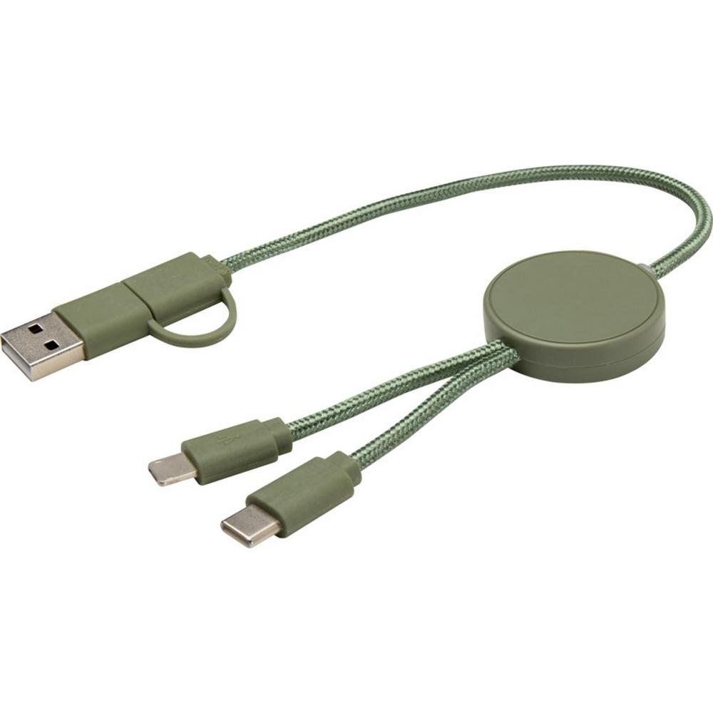 Citala Recycled Plastic 5 in 1 Charging Cable