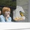 Прозрачные кормушки для птиц Пластиковый домик для птиц на окно Кормушки для птиц на подоконник Снаружи Сад