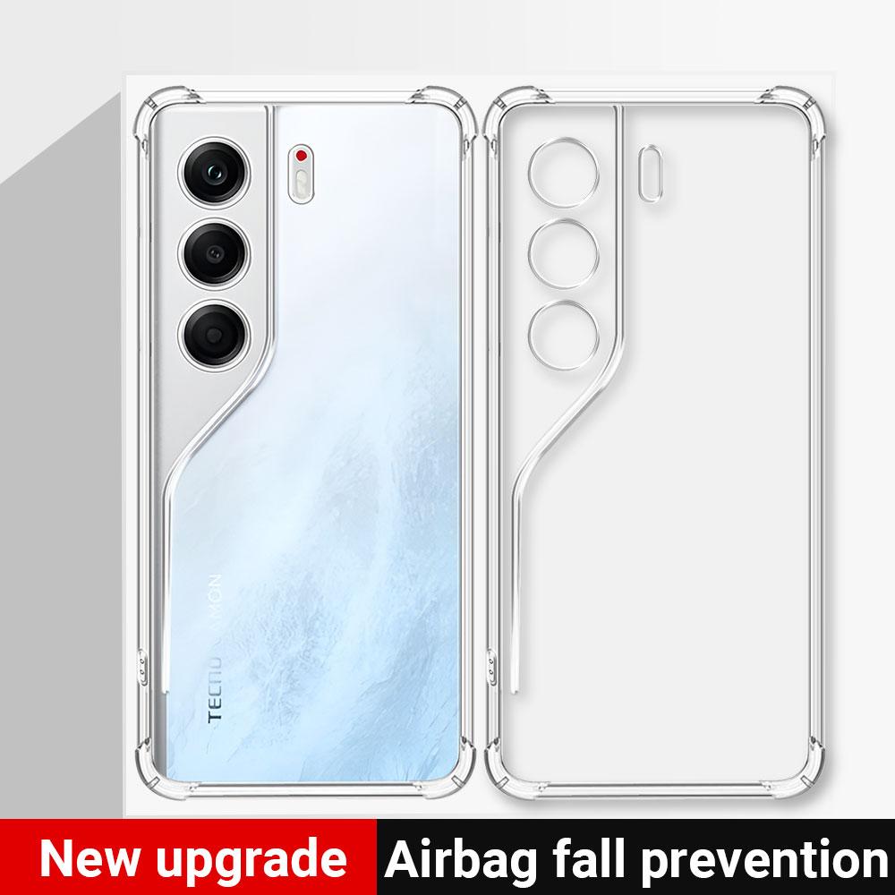 For Tecno Camon 40 Pro 4G 5G 40Pro Case Silicone Soft Phone Case For Tecno Camon 40 Funda Transparent Shockproof Airbag Cover