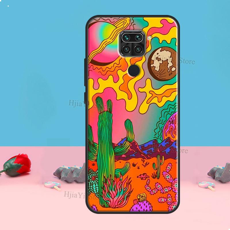 Чехол для телефона Indie Kids Aesthetic Hippie Acid Trip для Xiaomi Redmi Note 11 Pro 10 9 8 8T 11S 10S, задняя крышка для Redmi 10 9A 9T 9C
