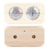 Portable 2in 1 Wood Thermo Hygrometer Thermometer Hygrometer Steam Sauna Room Accessories