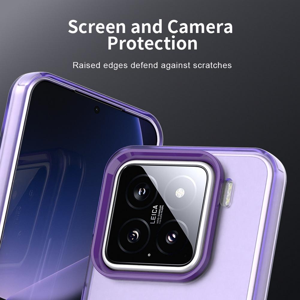 Матовый Полупрозрачный Конфетный Цветной Чехол Для Xiaomi 15 Ultra Mi15 Pro xiaomi 14T Pro 14 ultra 14 pro Защитная Крышка для Камеры