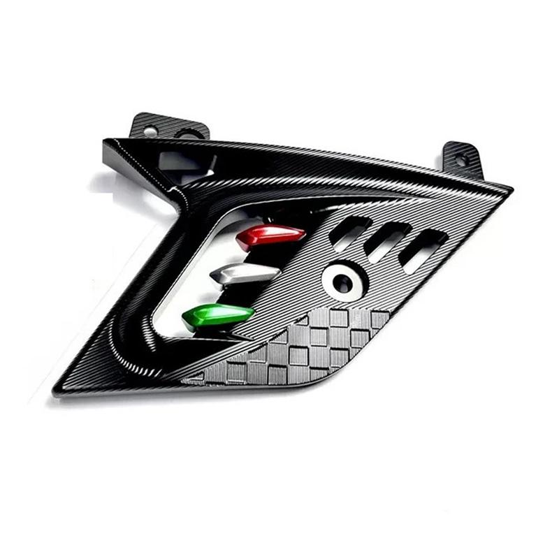 For Vespa GTS300 Motorcycle Wheel Rocker Protector Shock Absorber Side Cover For GTS300 Motorcycle Accessories Black-A87Q