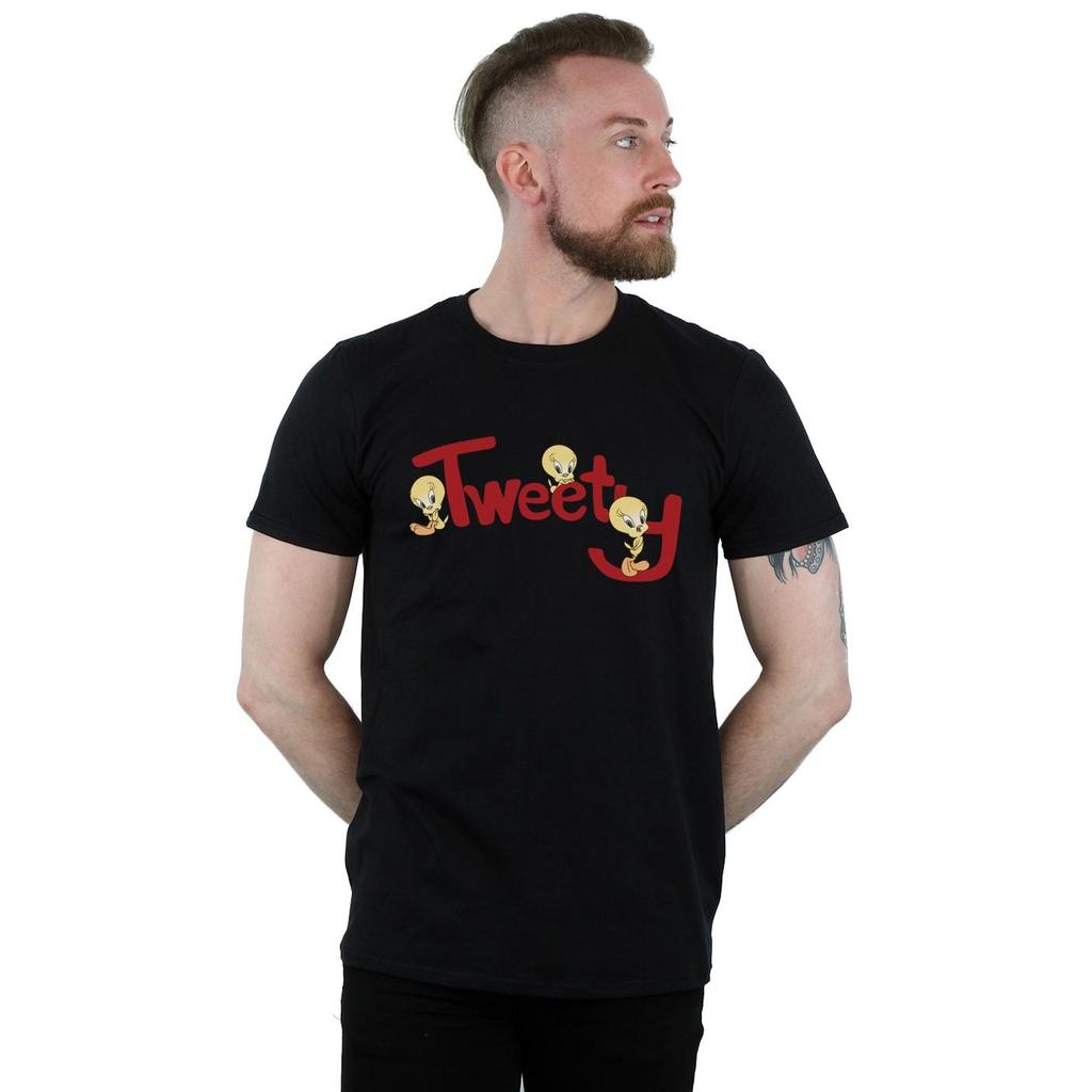 Looney Tunes Mens Tweety Trio T-Shirt