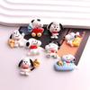 Glossy Cute Snoopy Dog Resin Accessories for Phone Cases & Hair Clips