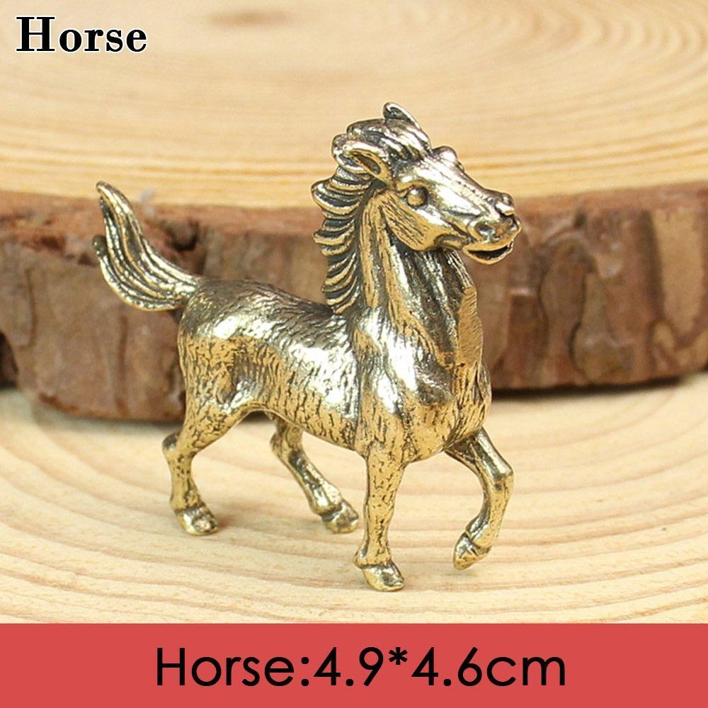 Ornaments Bull Ornament Sculpture Copper Miniatures Figurines Home Office Decoration Copper Statue