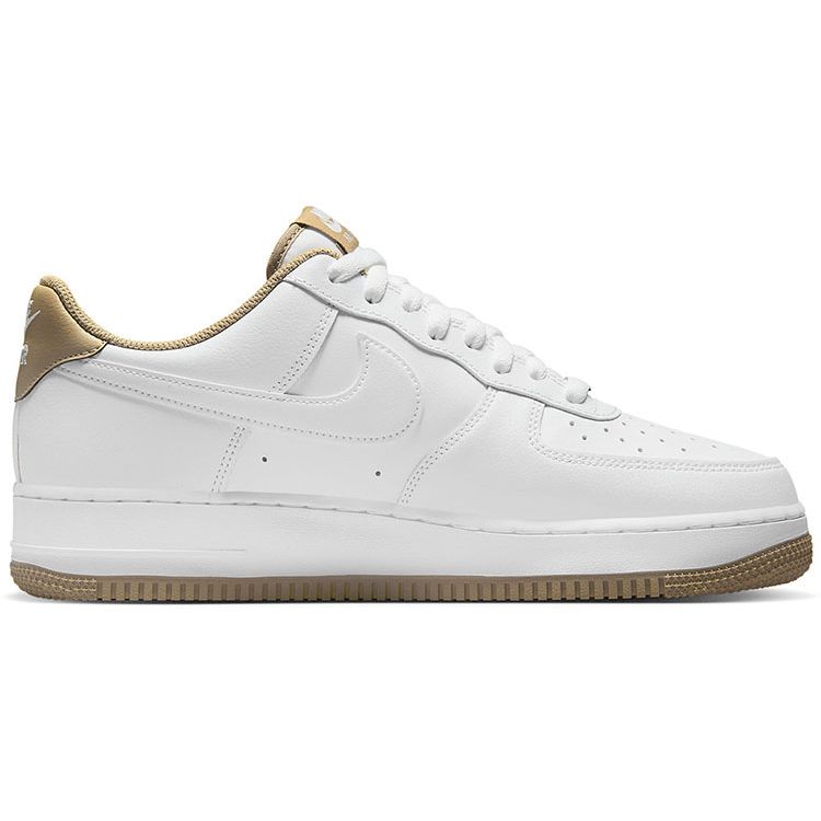 Nike Air Force 1 07 LV8 Белые серо-коричневые мужские кроссовки DR9867-100