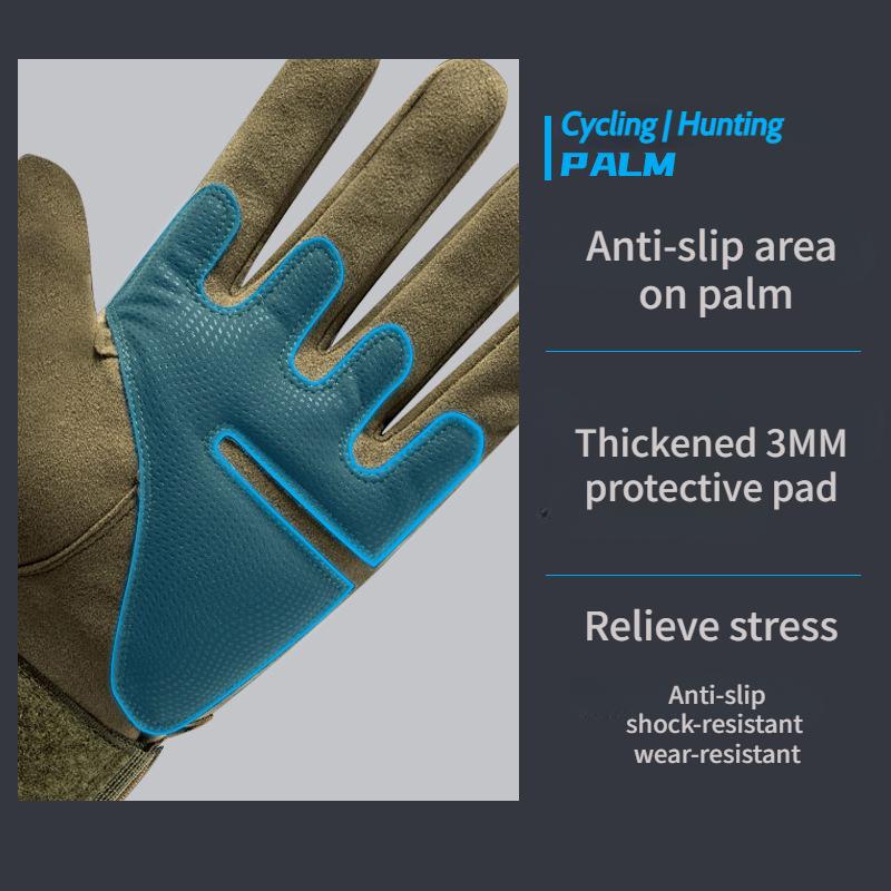 Тактические военные перчатки Стрелковые перчатки Сенсорный дизайн Фитнес Защита Спортивные Мотоциклетные Охотничьи Перчатки на весь палец Для ходьбы