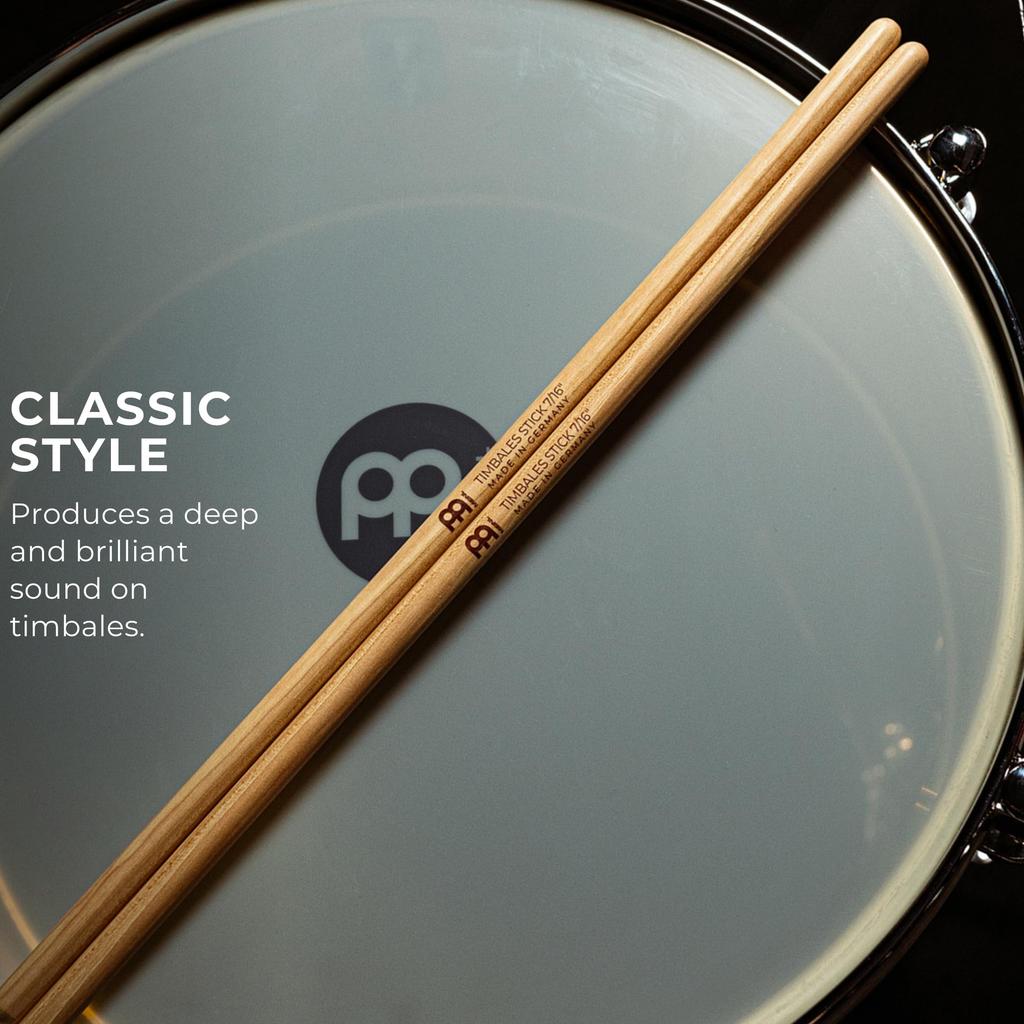 MEINL Щетки для барабанных палочек для тимбалов гикори x 3 шт. и 7/16" SB127-3 (405 11,1 мм) []