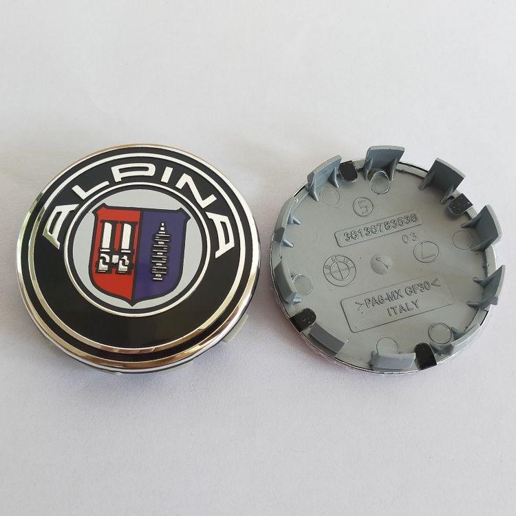 4Pcs 56mm-68mm Car Wheel Center Hub Cap Emblem For BMW M Alpina E46 E39 E53 E65 E66 G26 F30 F31 F34 G30 G70 G08 G05 G06 G01 G02