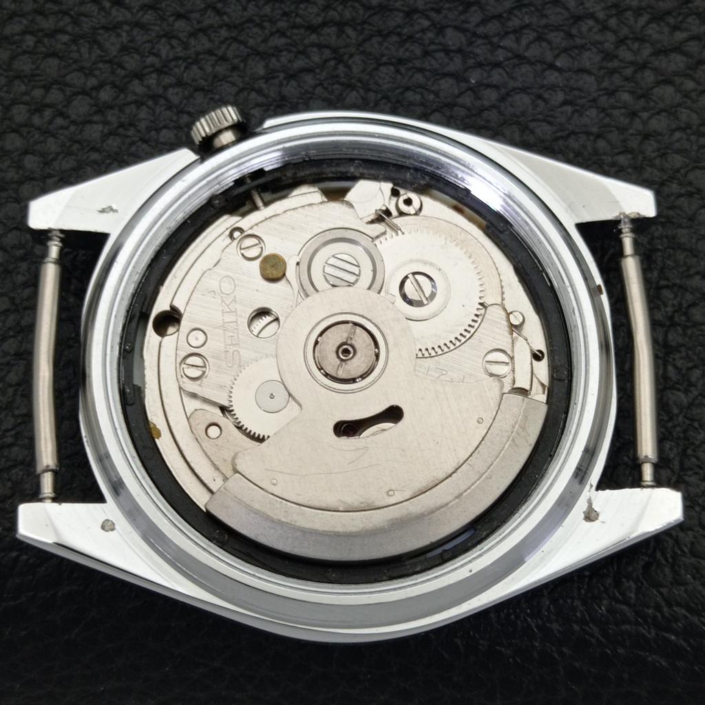 ВОССТАНОВЛЕННЫЕ ВИНТАЖНЫЕ АВТОМАТИЧЕСКИЕ МУЖСКИЕ ЧАСЫ SEIKO JAPAN С ЗЕЛЕНЫМ ЦИФЕРБЛАТОМ a433576-2