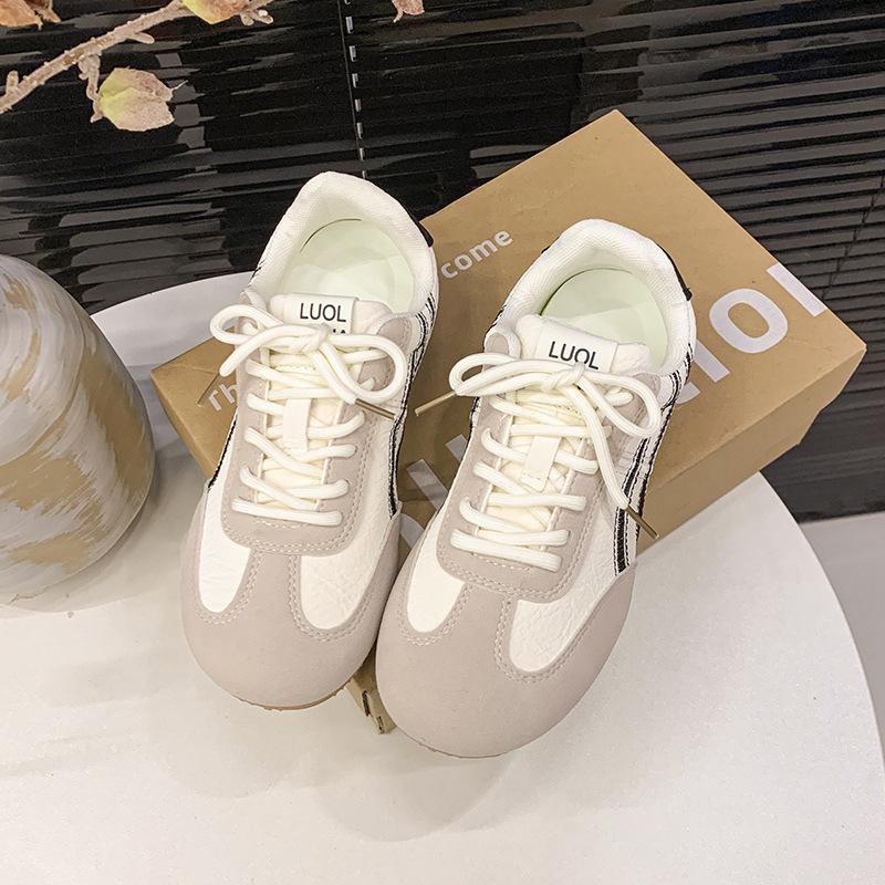 Forrest Gump Shoes 2025 New Retro German Training Shoes Versatile Soft Sole Comfortable Casual Sports Shoes Board Shoes White Shoes Women's Shoes